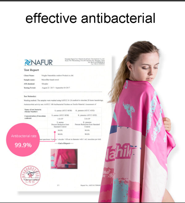 حوله مسافرتی میکروفایبر نیچرهایک - Image 12