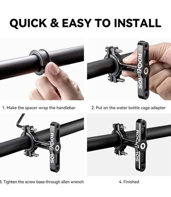 بست افزاینده قمقمه دوچرخه راکبراس - Image 7