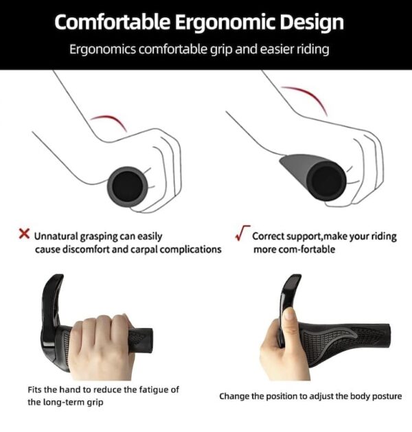 گریپ طبی شاخ گاوی دار راکبراس اورجینال - Image 5