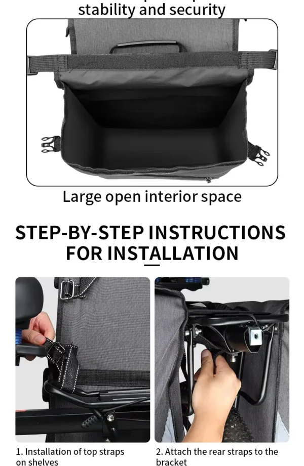 خورجین دوچرخه اسلنف ESLNF - Image 12